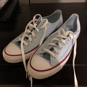 Sky blue converse
